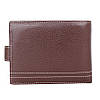 Портмоне коричневе з натуральної шкіри з монетницею, фото 2