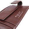 Портмоне коричневе з натуральної шкіри з монетницею, фото 5