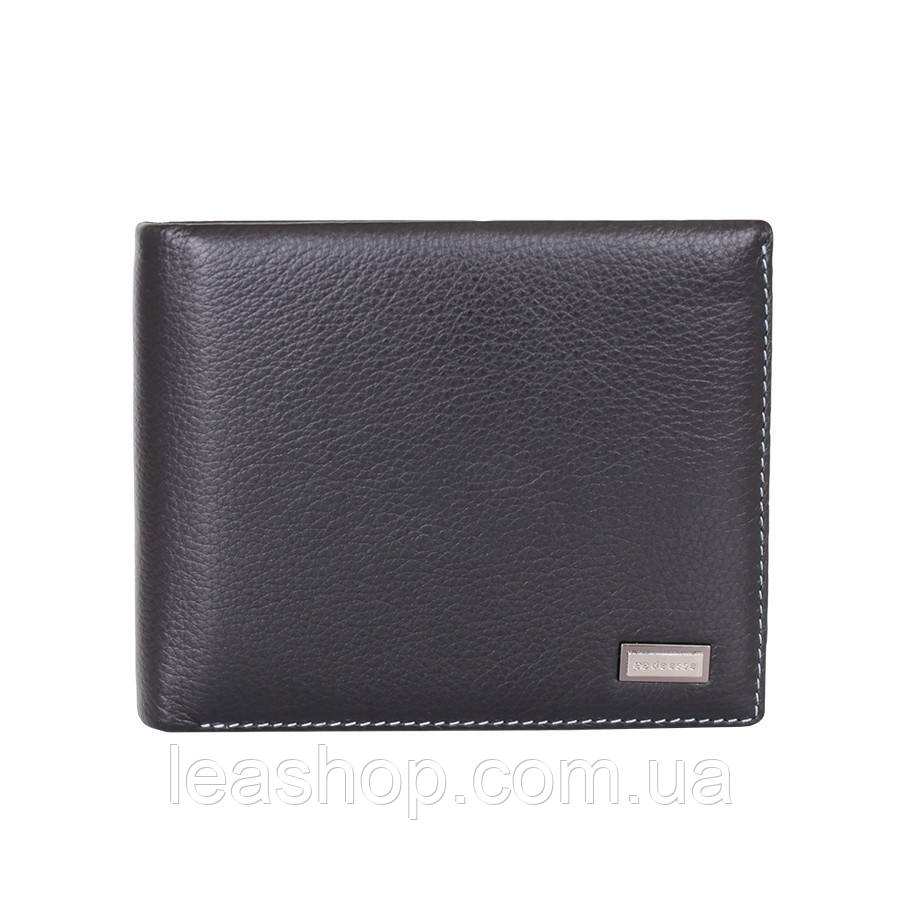 Шкіряне Портмоне чорне, фото 1