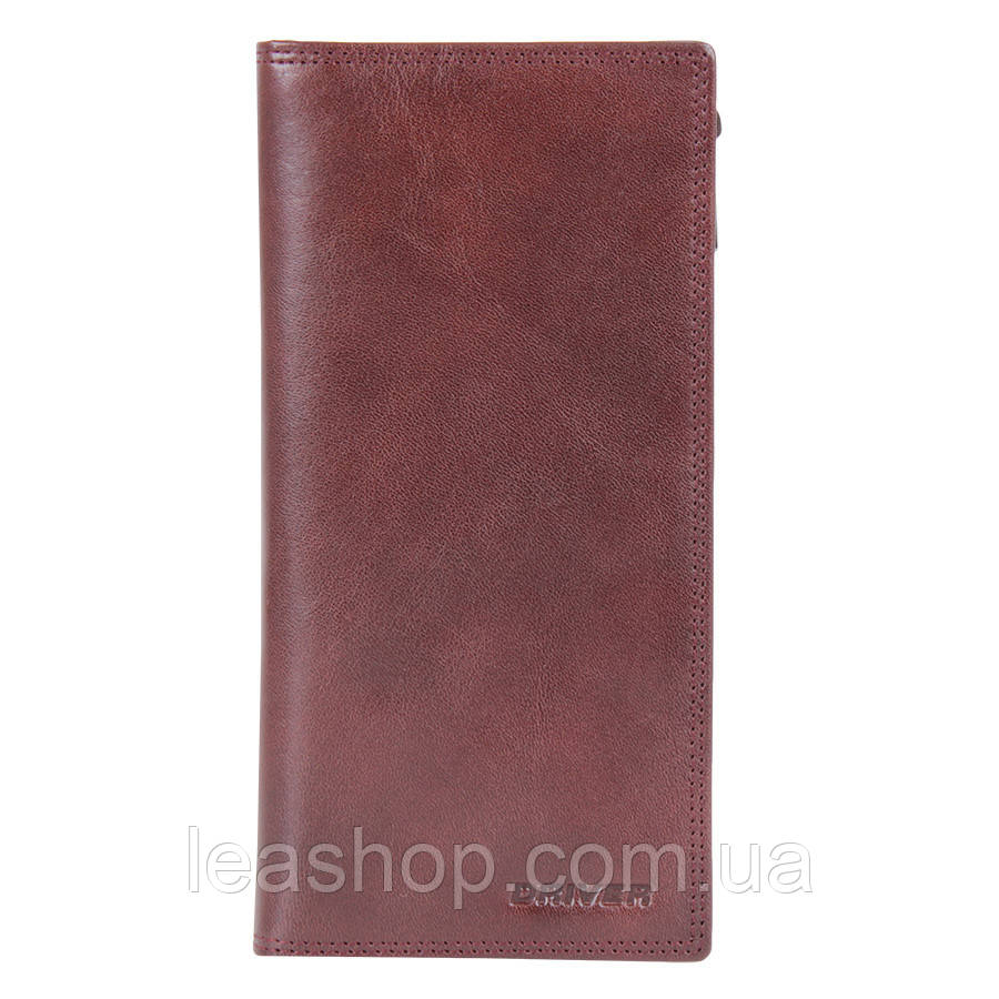 Портмоне коричневе з додатковими кишенями, фото 1