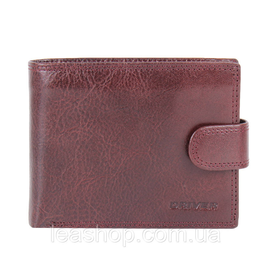 Портмоне коричневе для купюр і документів, фото 1