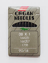 Голки для промислових машин DВx1 No90/14 Organ Needles (10 шт.)