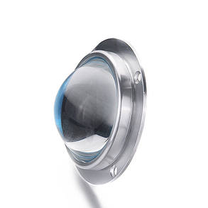 Лінза для світлодіодної матриці 20-200W SL-77 77мм 60-80* з кріпленням Код.59296, фото 1