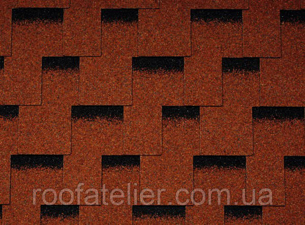 Бітумна черепиця Icopal Claro Shadow теракотовий