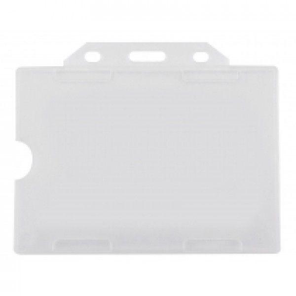 Бейдж горизонтальний Optima 105х74 мм PP-PVC, фото 1