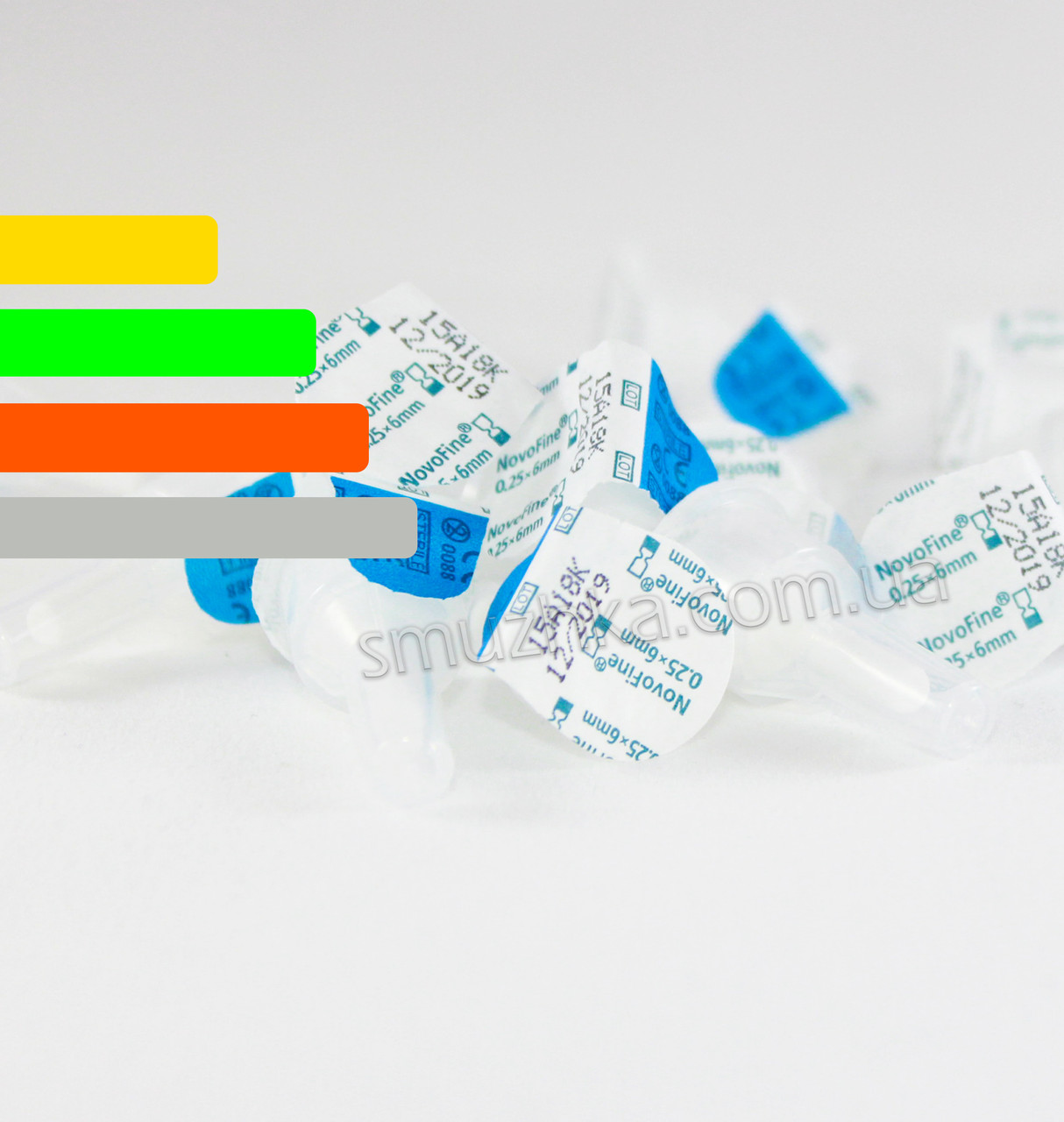 Голки для інсулінових шприц-ручок Новофайн 6 мм - Novofine 31G, Поштучно