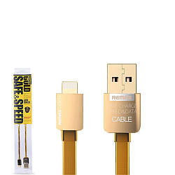 USB кабель Remax Golden RC-016i Lightning 1m