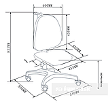 Підліткове крісло для дому FunDesk Bello I Pink, фото 5