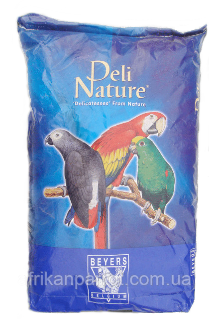 Купить DELI NATURE Корм для крупных попугаев + арахис (BEYERS BELGIUM ...