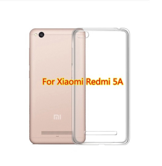 Силіконовий чохол прозорий для Xiaomi Redmi 5A