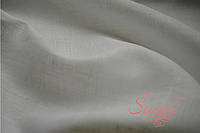 Отрез ткани рогожка стрейч белый для поделок и рукоделия