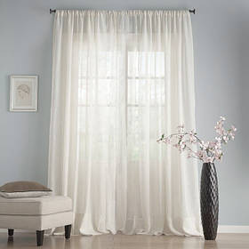 Тюль Вуаль Молочна 300х270см "Декор Текстиль" (Арт.25004)