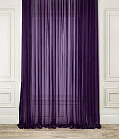 Тюль Вуаль Фиолет 400х270см "Декор Текстиль" (Арт.25041)