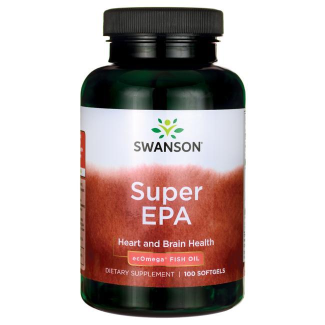 Уцінка! Супер Омега-3 риб'ячий жир / Super EPA Omega Fish Oil Swanson 100 Sgels
