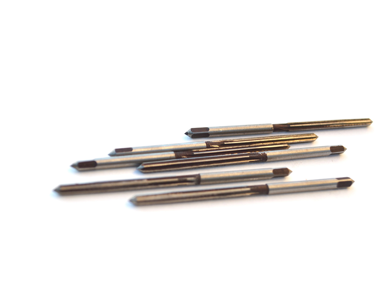 Розвертка ручна Ø3,2 мм ц/х No2 9ХС. СРСР