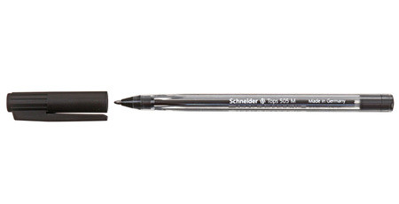Ручка шариковая Schneider TOPS 505 M,0.7 мм черная - фото 1 - id-p495430663