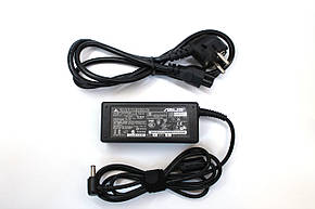 Блок живлення для ноутбука Asus 19V 3.42 A 65W (5.5*2.5 ) + мережевий кабель, фото 1