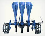 Часникова шажалка "Преміум" 3-рядна (для мотоблока та мототрактора, ложки збільшені Ø34), фото 3