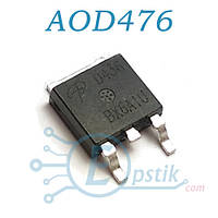 AOD476, (D476), MOSFET Транзистор, N-канал, 20В 25А, TO252