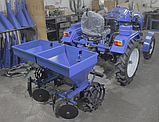 Картоплесаржалка дворядна "Преміум" для мінітрактора з бункером для добрив (3 т), фото 2