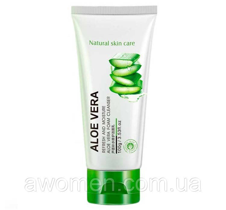 Пінка для вмивання Rorec Aloe Vera, 100 г