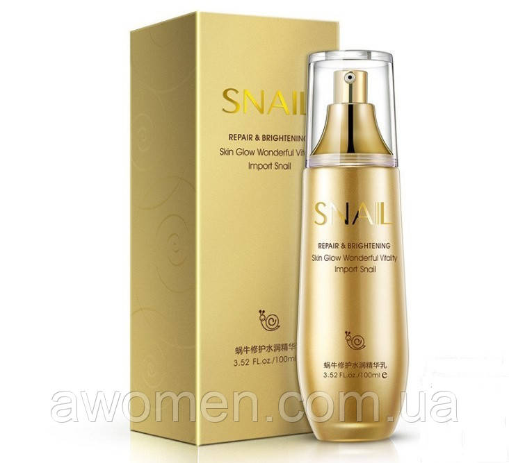 Емульсія для обличчя BioAqua Snail Repair&Brightening 40 мл