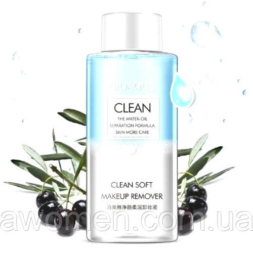 Пом'якшувальний засіб для зняття макіяжу BIOAQUA Clean soft makeup remover 150 мл