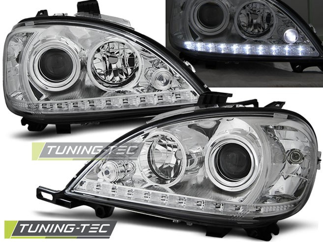 Передні фари Mercedes ML W163 тюнінг Led оптика