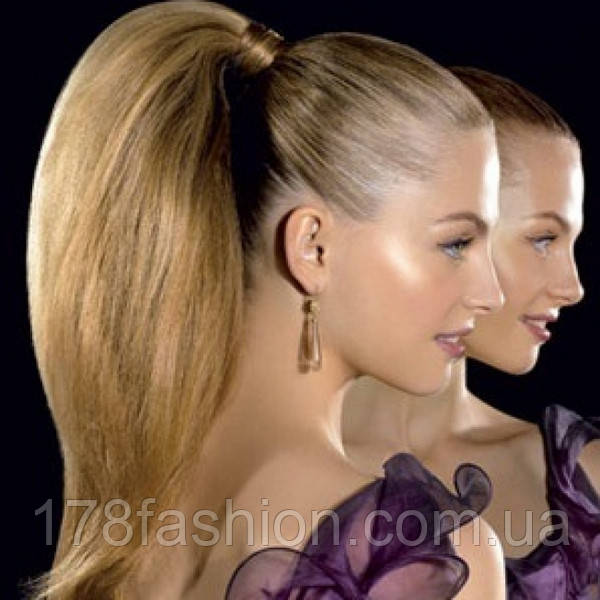 Шпилька для об'ємного хвоста Perfect Pony, прозоро-біла, фото 1