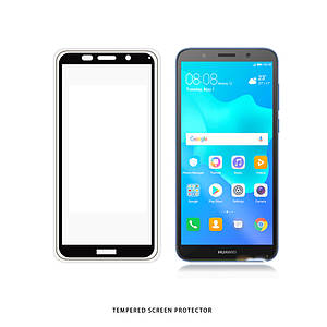 Захисне скло для Huawei Y5 Prime 2018 (3 кольори)