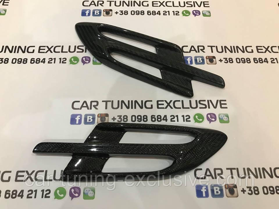 MANSORY carbon front fender “B” emblem for Bentley Bentayga