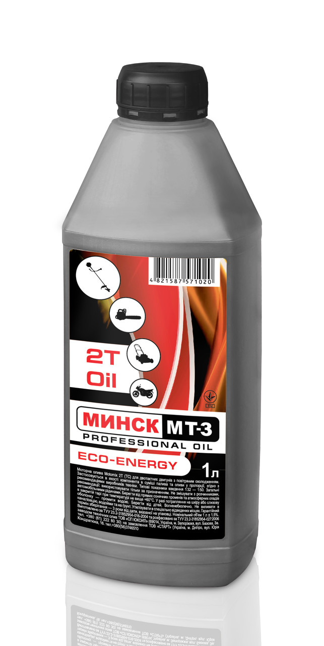 Масло для двухтактных двигателей Минск МТ3 - 1л