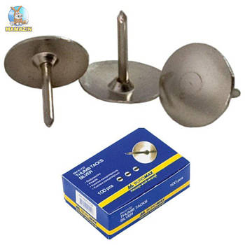 Кнопки "BuroMAX" нікельовані 5105 G-Rich