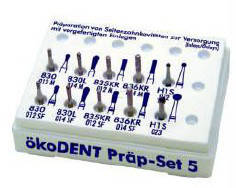 Набір №5 Препарування порожнини бічних зубів під вкладки (Inlays/Onlays) (Німеччина), фото 1