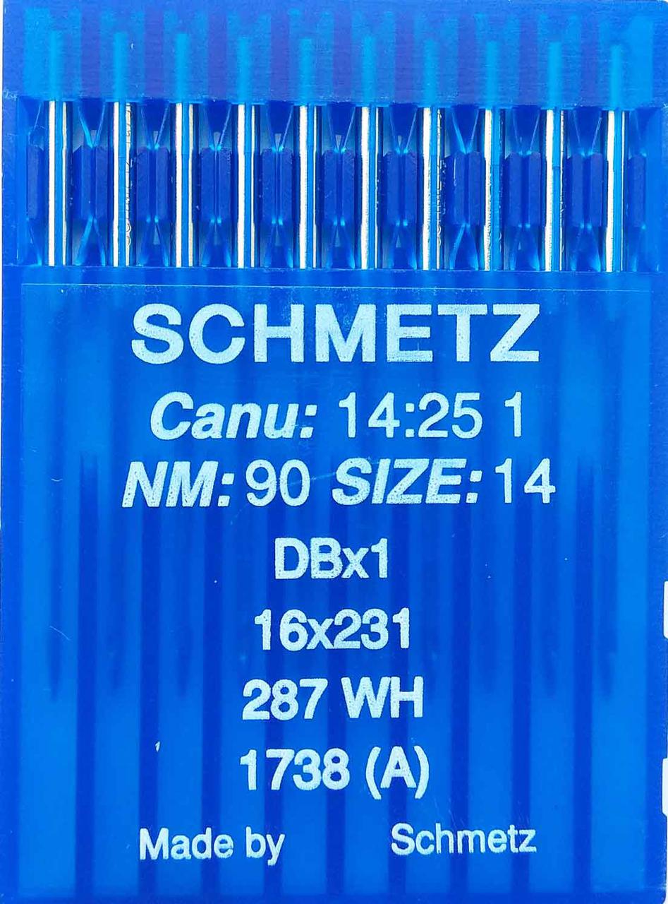 Голки Schmetz DBх1 №90 для промислових швейних машин