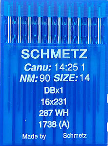 Голки Schmetz DBх1 №90 для промислових швейних машин