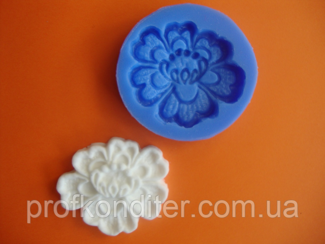 Силіконовий молд "Квітка малий, фото 1