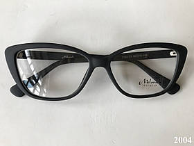 Іміджеві окуляри чорні матові Модель 2004