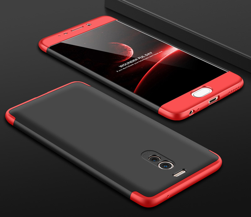 Чохол GKK 360 для Meizu M6 Note бампер оригінальний Black-Red