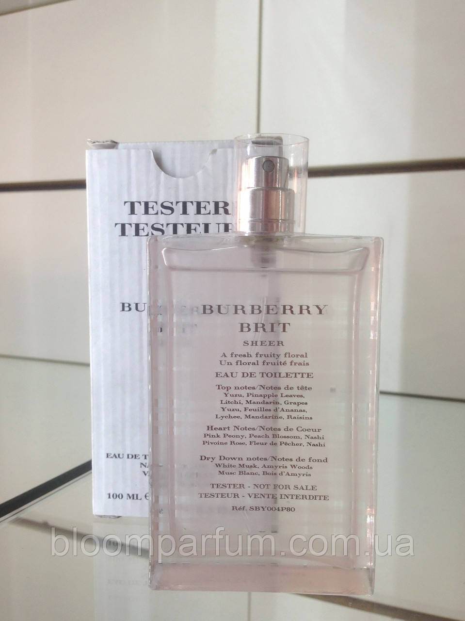 Burberry Brit Sheer EDT 100ml TESTER, фото 1