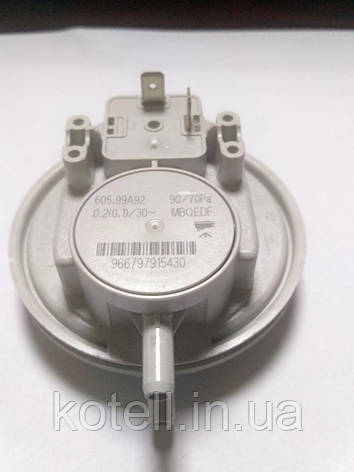 Пресостат димових газів Hermann Micra, Supermaster 90-70 Pa, фото 1