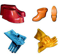 Діелектричні засоби захисту (Боти, калоші, рукавички шовні гумові і безшовні латексні) КИЇВ