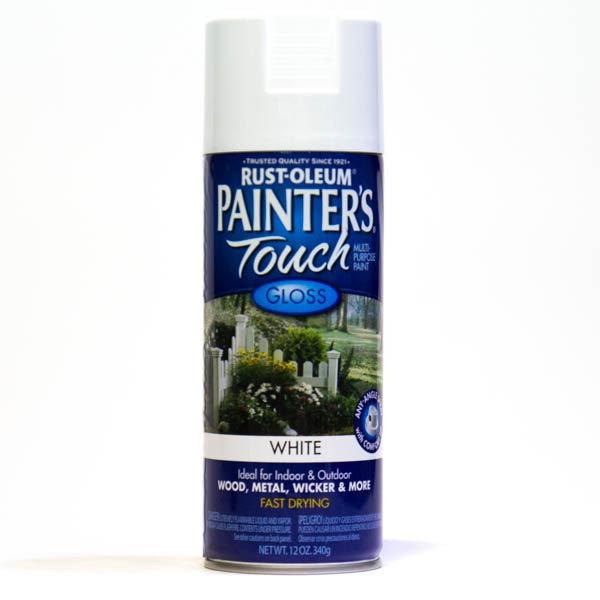 Фарба універсальна Painter's Touch, Біла глянсова, аерозоль, 0,34 кг