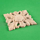 Для меблів різьба / Розетка меблева дерев'яна. Код Р8, фото 2