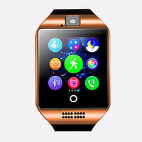Розумні годинник Smart Watch GSM Camera Q18 Gold