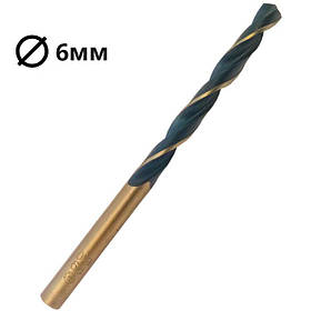 Свердло по металу Р9 ТМ 6мм. (1шт.)