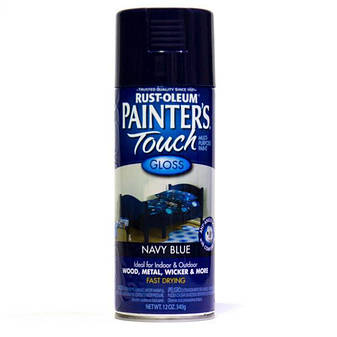 Фарба універсальна Painter's Touch, синя глянсова, аерозоль, 0,34 кг, фото 1