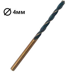 Свердло по металу Р9 ТМ 4мм. (1шт.)