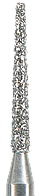 Бор алмазний, конус з плоским кінцем NTI для турбінного наконечника