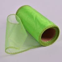 Органза салатова 032 Все для флористики та декору в Херсоні